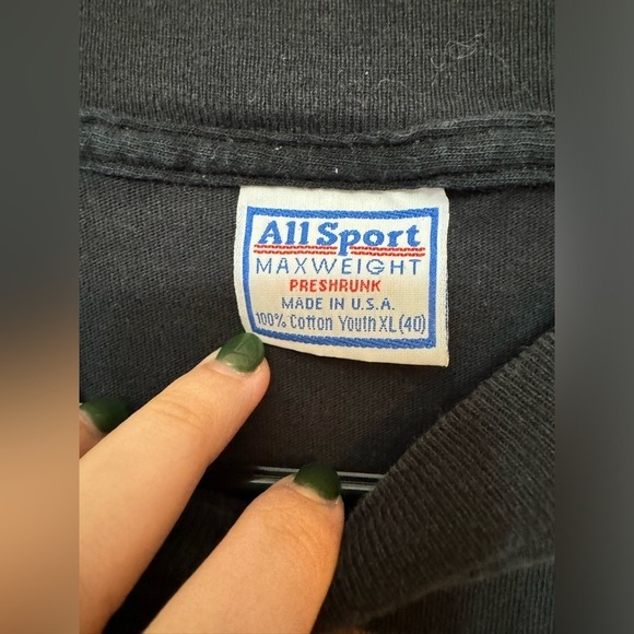 Vintage Britney Spears Y2K Oops I Did It Again Shirt Youth XL Vintage All Sport - Picture 3 of 4